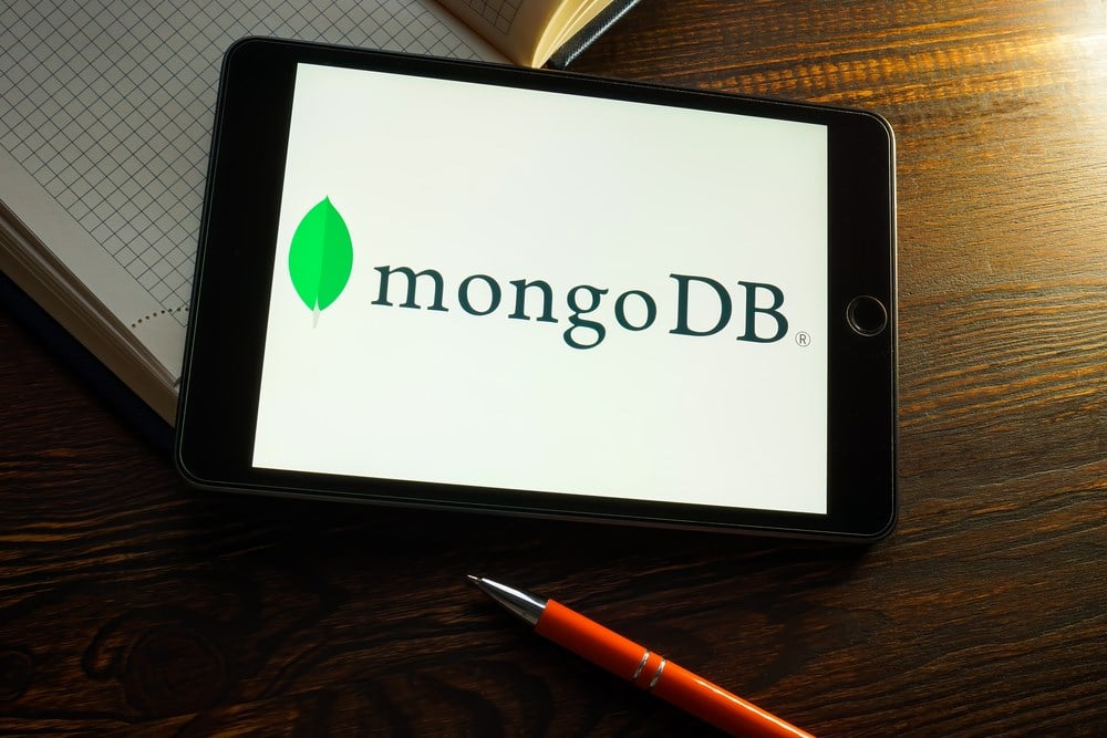 MongoDB stock price 