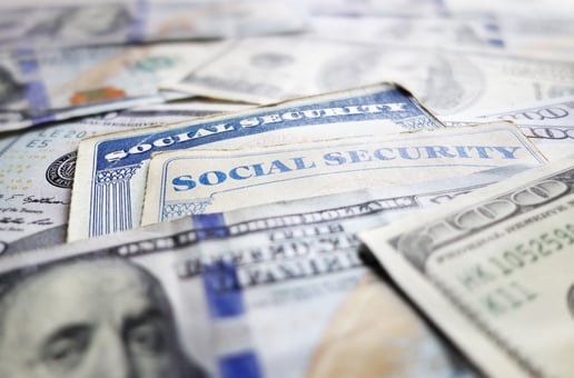 Social Security Cards One Hundred Dollar Cash Bills Money Benefit Getty